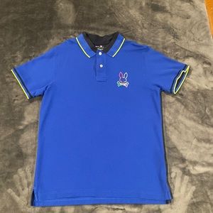 PsychoBunny Pique Polo Adult Men Size 4 (S)